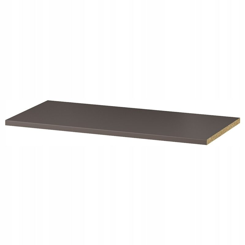 IKEA KOMPLEMENT PÓŁKA CIEMNOSZARA 75X35 CM