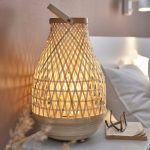 IKEA MISTERHULT LAMPA STOŁOWA BAMBUS 36CM - obrazek 5