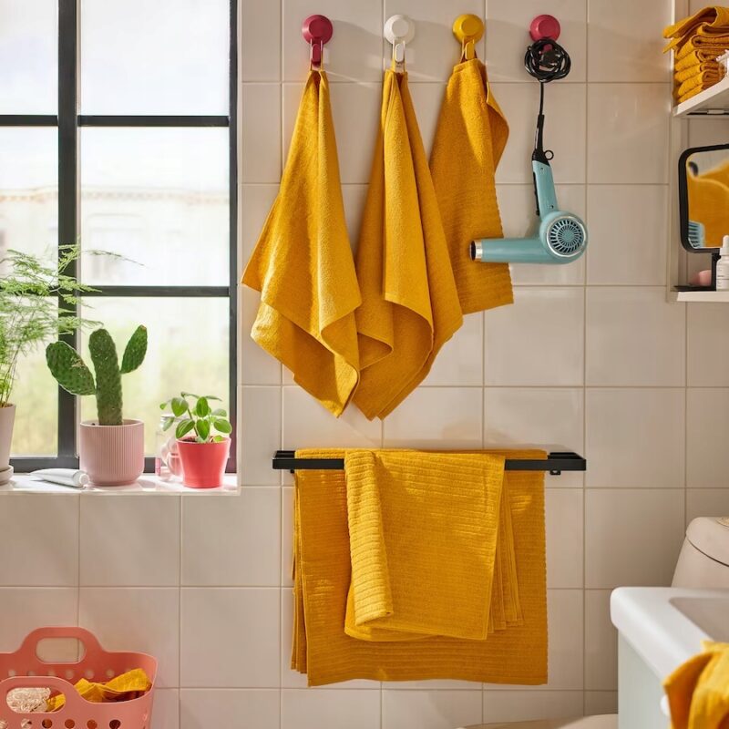 RĘCZNIK KĄPIELOWY IKEA 100X150CM BAWEŁNA - obrazek 3