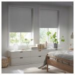 IKEA FRIDANS ROLETA SZARY 140x195 CM - obrazek 3