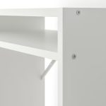 IKEA TORALD BIURKO Z PÓŁKĄ BIAŁE 65x40 CM - obrazek 3