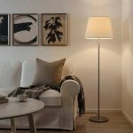 IKEA SKAFTET PODSTAWA LAMPY PODŁOGOWEJ NIKLOWANA - obrazek 3