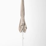 PARASOL Z NACHYLENIEM SZARY / BEŻ / BIAŁY 180x145 - obrazek 2