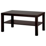 IKEA LACK STOLIK KAWOWY ŁAWA CZARNOBRĄZ 90x55 cm