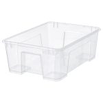 POJEMNIK PUDEŁKO SKRZYNIA PLASTIKOWA 39x28x14 CM