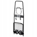 IKEA RULLEBOR WÓZEK CZARNY DO TRANSPORTU 30 KG - obrazek 2