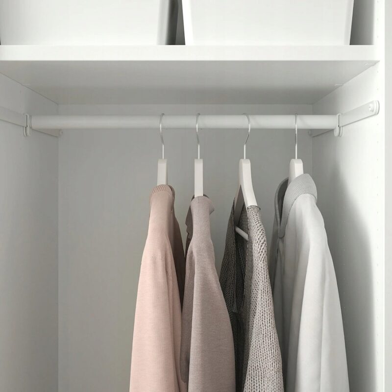 IKEA HJALPA SZYNA DO ZAWIESZENIA DRĄŻKA 2SZT 55 CM - obrazek 2