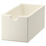 IKEA TORNVIKEN PUDEŁKO KREMOWE 16x34x15 CM