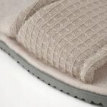 IKEA SKOVELSJON KAPCIE DOMOWE BEŻOWE L/XL - obrazek 3