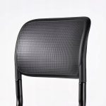 IKEA SMALLEN KRZESŁO OBROTOWE CZARNE - obrazek 2
