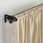 IKEA RACKA KARNISZ CZARNY 120-210 cm - obrazek 4