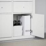 WKŁAD Z DRZWIAMI DO REGAŁU BIAŁY 33X33 KALLAX IKEA - obrazek 2