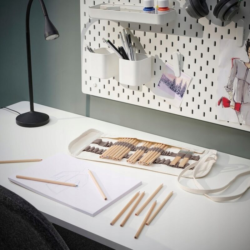 IKEA SOLFAGEL - PIÓRNIK ZWIJANY BEŻOWY - obrazek 5