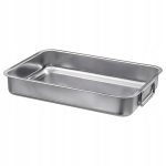 IKEA KONCIS BLACHA DO PIECZENIA STAL 34x24 CM