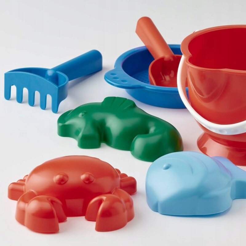 IKEA SANDIG ZESTAW DO PIASKOWNICY 7 ELEMENTÓW - obrazek 2