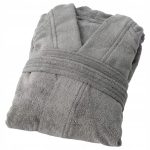 IKEA ROCKAN SZLAFROK SZARY ROZMIAR S/M