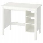 IKEA BRUSALI BIURKO BIAŁE 90x52 CM