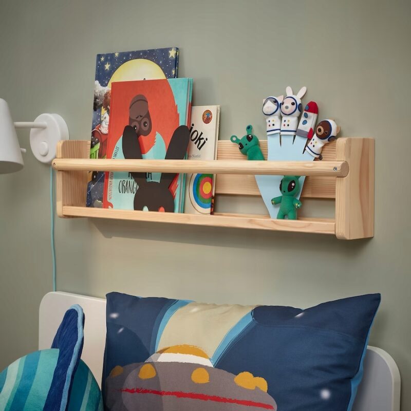 IKEA AFTONSPARV Pluszak mały kosmita/zielony 10 cm - obrazek 4