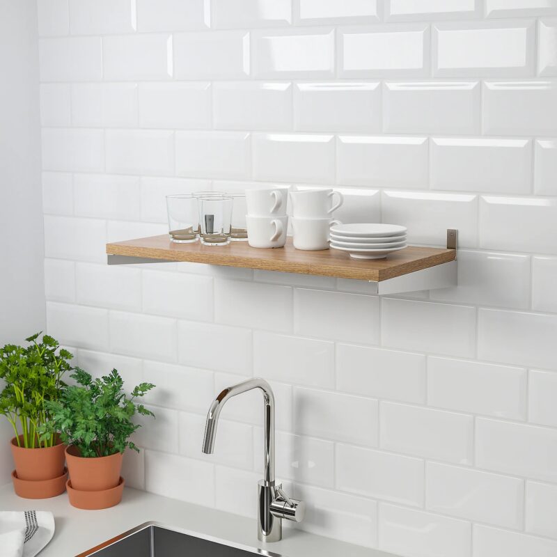 IKEA KUNGSFORS PÓŁKA OKLEINA JESIONOWA 60CM - obrazek 2