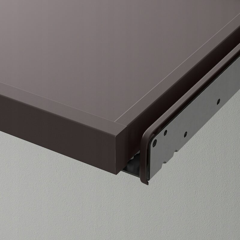 IKEA KOMPLEMENT WYSUWANA TACA CIEMNOSZARA 50X35 CM - obrazek 2