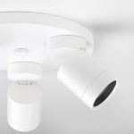 IKEA NYMANE LAMPA SUFITOWA Z 3 REFLEKTORAMI BIAŁA - obrazek 3