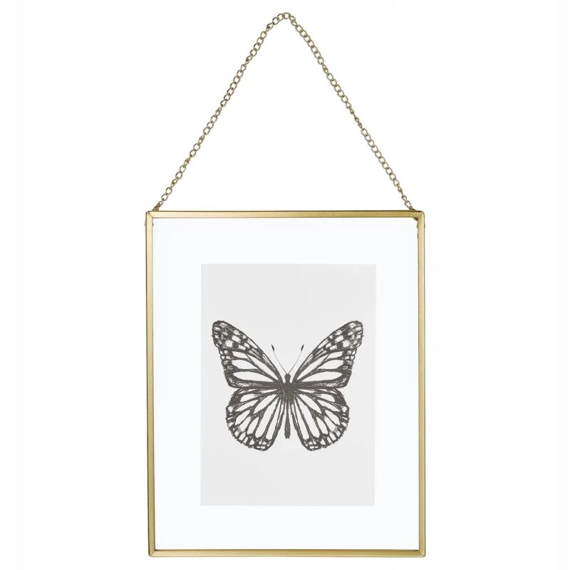 RAMKA NA ZDJĘCIA LERBODA ZŁOTY KOLOR 20X25CM