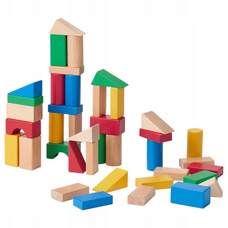 KLOCKI ZESTAW KLOCKÓW 40 SZT. IKEA UNDERHALLA