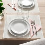 IKEA GODMIDDAG SERWIS OBIADOWY KOMPLET TALERZY BIAŁY 18 SZT. - obrazek 4