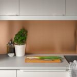 IKEA LYSEKIL PANEL ŚCIENNY DWUSTRONNY MIEDŹ / STAL - obrazek 2