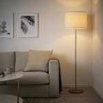 IKEA SKAFTET PODSTAWA LAMPY PODŁOGOWEJ NIKLOWANA - obrazek 2