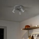 IKEA NYMANE LAMPA SUFITOWA Z 3 REFLEKTORAMI BIAŁA - obrazek 2