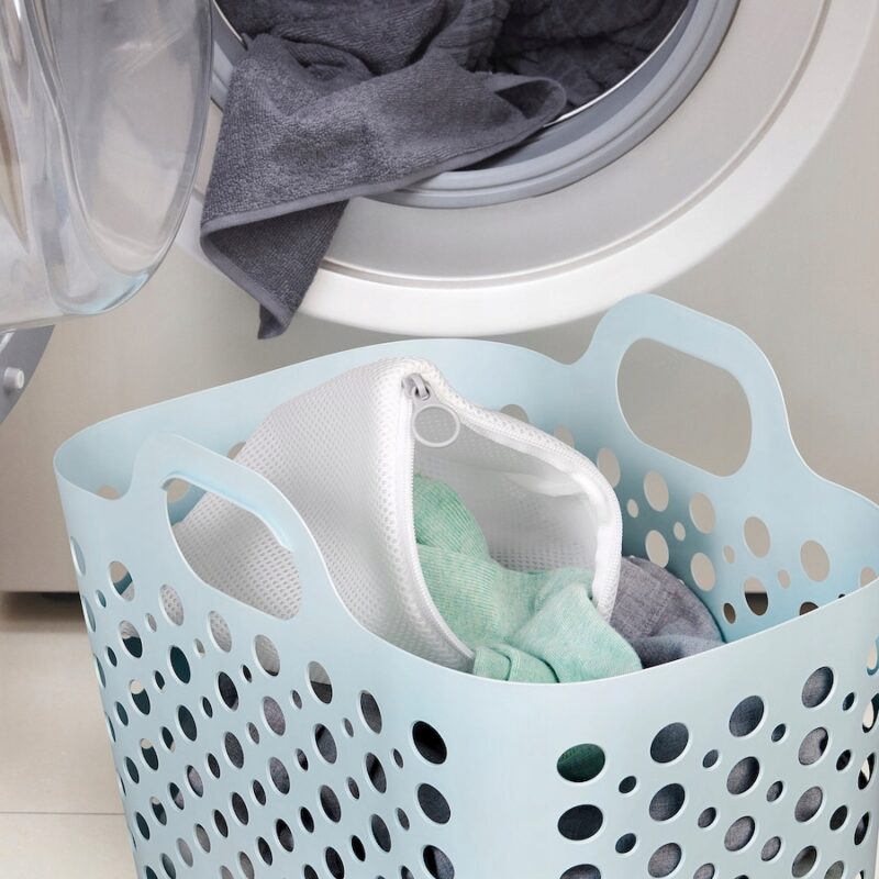 IKEA SLIBB WOREK TORBA SIATKA NA PRANIE BIELIZNY BIAŁY - obrazek 3