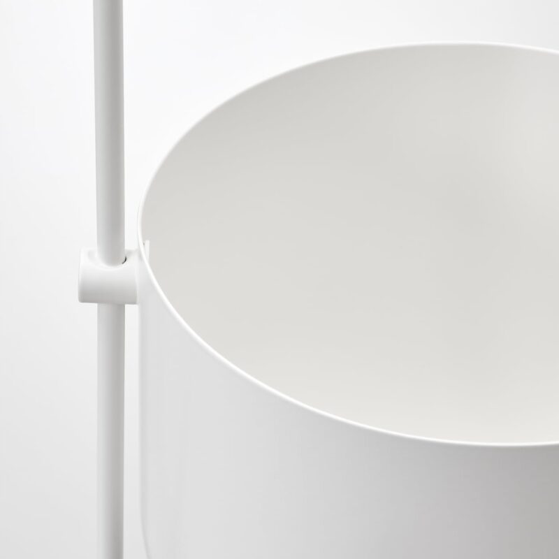 IKEA CHILISTRAN WISZĄCA DONICZKA DO WEWNĄTRZ/NA ZEWNĄTRZ BIAŁY ROZMIAR 12CM - obrazek 5