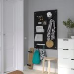 IKEA SKADIS TABLICA PERFOROWANA CZARNA 76x56 CM - obrazek 2