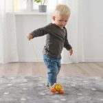 IKEA UPPSTA JEŻ JEŻYK DO CIĄGNIĘCIA / GRZECHOTKA - obrazek 3