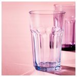 SZKLANKA DO NAPOJÓW IKEA POKAL JASNY FIOLET 0.35ML - obrazek 6