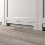 IKEA LERHYTTAN NOGA DO COKOŁU 8 cm SZARY 2 SZT - obrazek 2