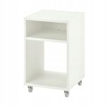 IKEA VIHALS STOLIK NOCNY BIAŁY 37x37 CM