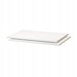 IKEA UTRUSTA PÓŁKA + WSPORNIK BIAŁA 80x60 cm 2 SZT