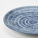 IKEA ENTUSIASM TALERZYK Z NIEBIESKIM WZOREM 4 SZT. - obrazek 4
