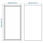 IKEA EKET SZAFKA Z DRZWIAMI I PÓŁKĄ BIAŁA 35x35x70 - obrazek 6
