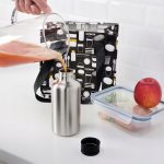 IKEA ENKELSPARIG BUTELKA NA WODĘ STAL CZARNY 0.7 L - obrazek 2