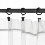 KÓŁKO Z ŻABKĄ I HACZYKIEM CZARNE 25 MM SYRLIG IKEA - obrazek 3
