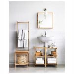 IKEA RAGRUND REGAŁ NAROŻNY POD UMYWALKĘ 34X60CM - obrazek 5