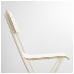 IKEA FRANKLIN TABORET SKŁADANY BIAŁY, HOKER 63CM - obrazek 2
