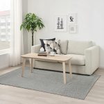 IKEA TIPHEDE DYWAN CZARNY / NATURALNY 155x220 cm - obrazek 2