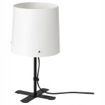 IKEA BARLAST LAMPA STOŁOWA CZARNA 31 CM