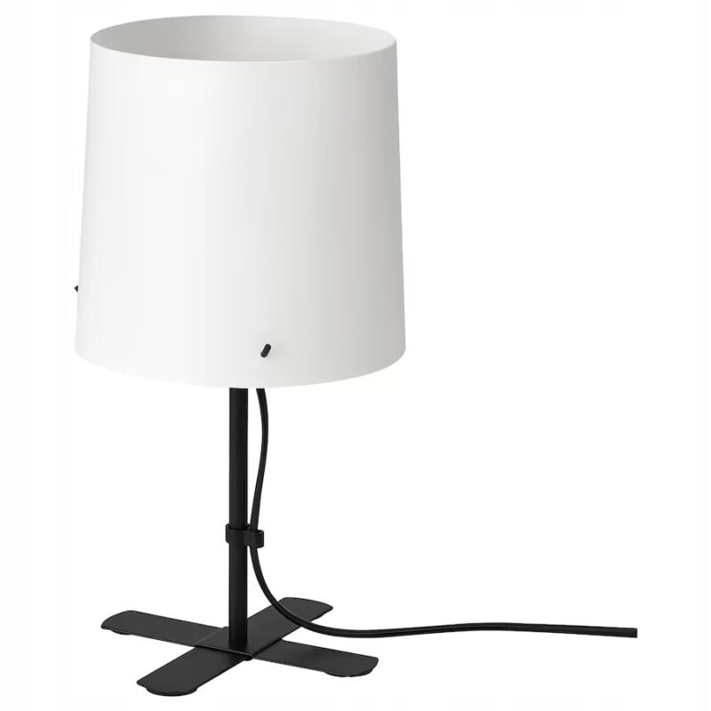 IKEA BARLAST LAMPA STOŁOWA CZARNA 31 CM