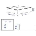 IKEA VARDO POJEMNIK NA POŚCIEL BIAŁY 65x70cm - obrazek 4