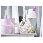 IKEA ARSTID LAMPA STOŁOWA MOSIĄDZ/BIAŁY 55cm - obrazek 3